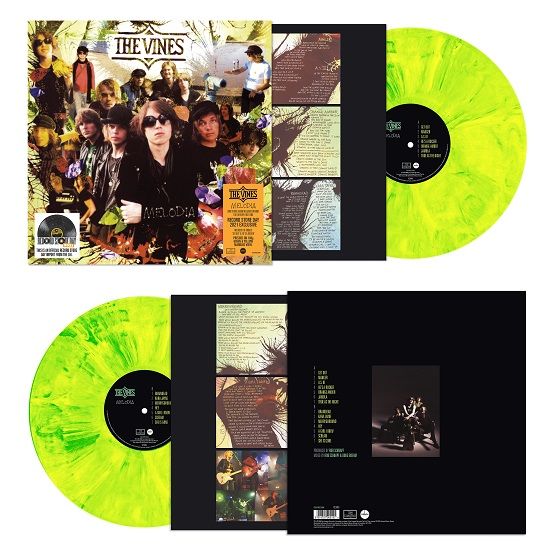 The Vines Melodia Vinyl LP Yellow & Green Colour RSD 2021