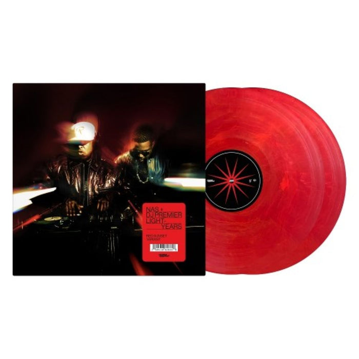 Nas + DJ Premier Light-Years Vinyl LP Red Colour 2026