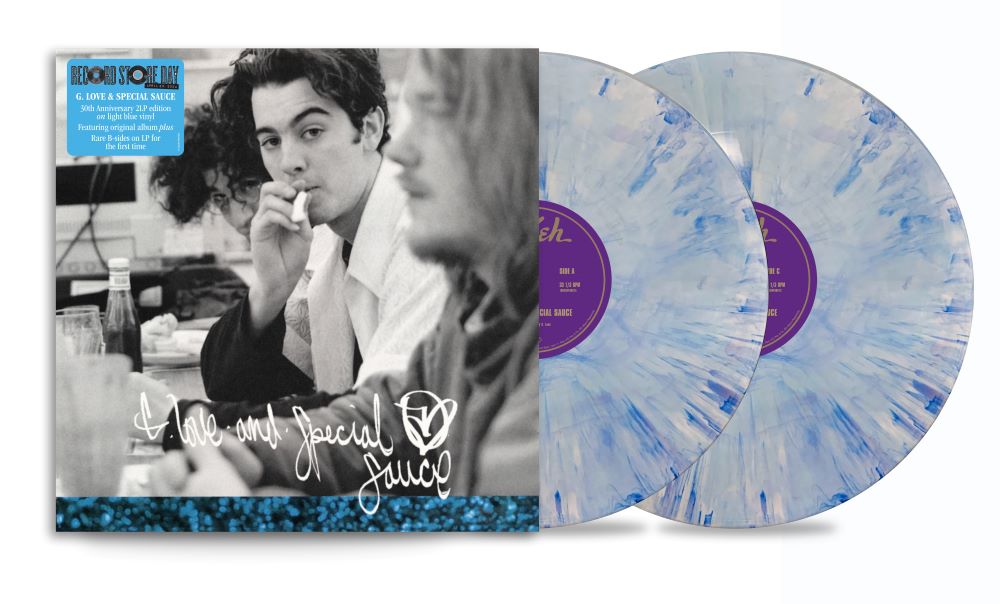 G Love & Special Sauce Self-Titled 30th Anniversary Vinyl LP Light Blue Marble Colour Black Friday 2024