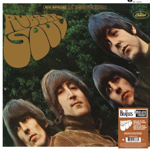 The Beatles Rubber Soul (US Album) Vinyl LP Gold Colour RSD Black Friday 2026