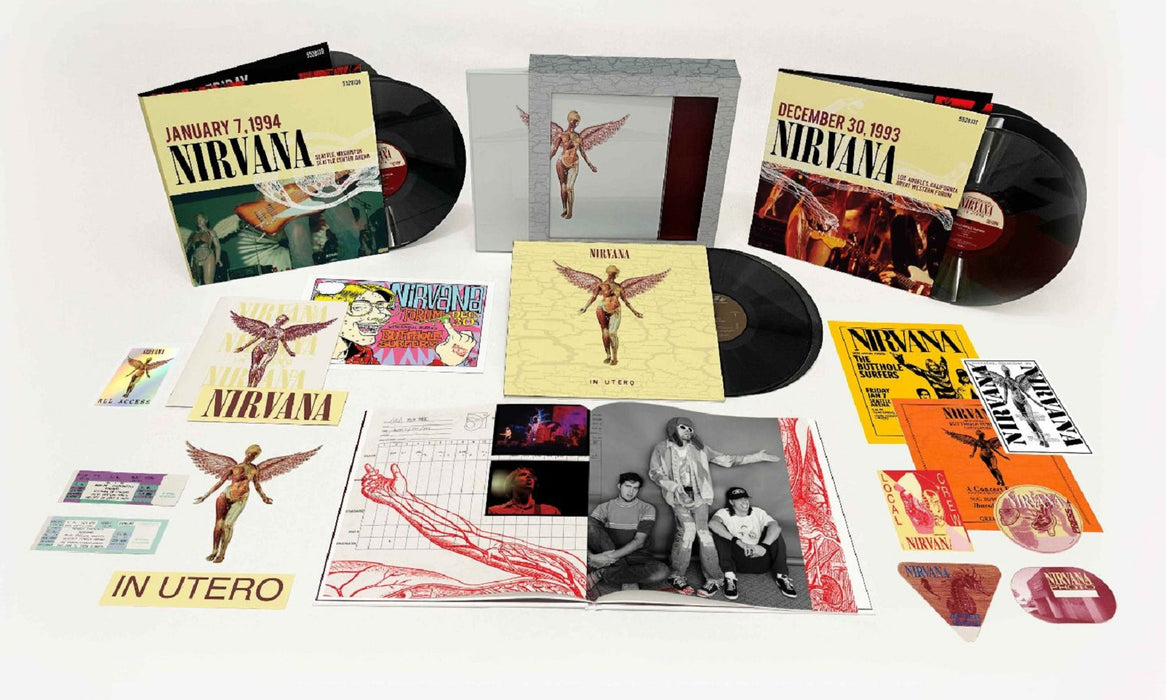 Nirvana In Utero Vinyl LP Boxset 2023