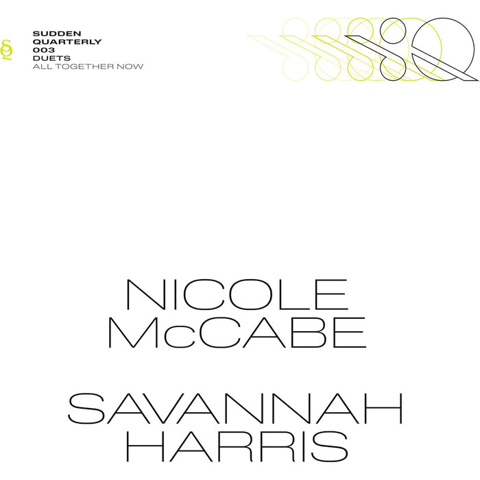 Nicole Mccabe & Savannah Harris All Together Now Vinyl LP Due Out 18/09/26