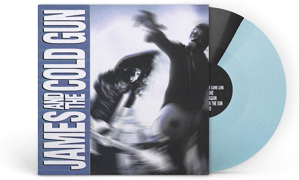 James and the Cold Gun (Self-Titled) Vinyl LP Split Blue & Black Colour 2023