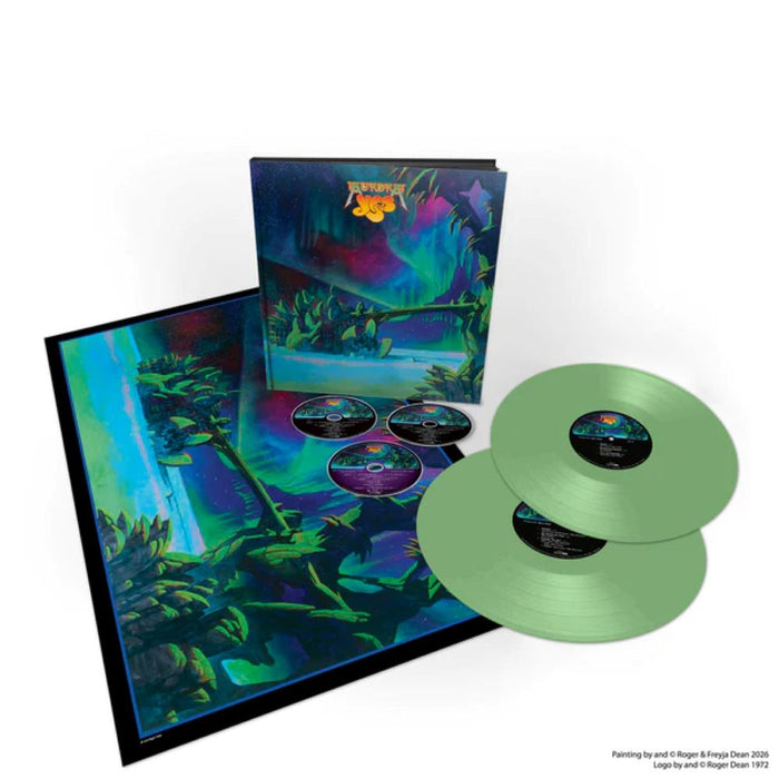 Yes Aurora Vinyl LP Light Green Colour + 2CD + Bluray Due Out 12/06/26