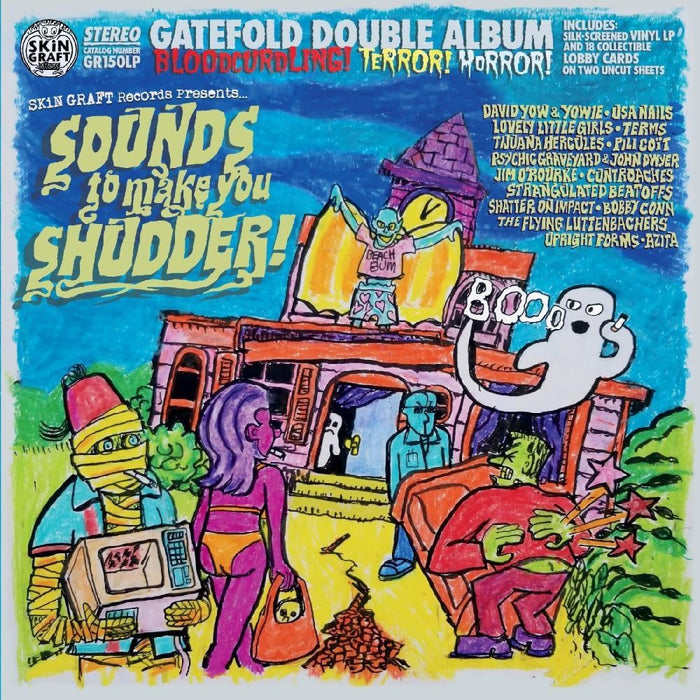 KiN GRAFT Records Presents... Sounds To Make You Shudder! Vinyl LP Deluxe 2023