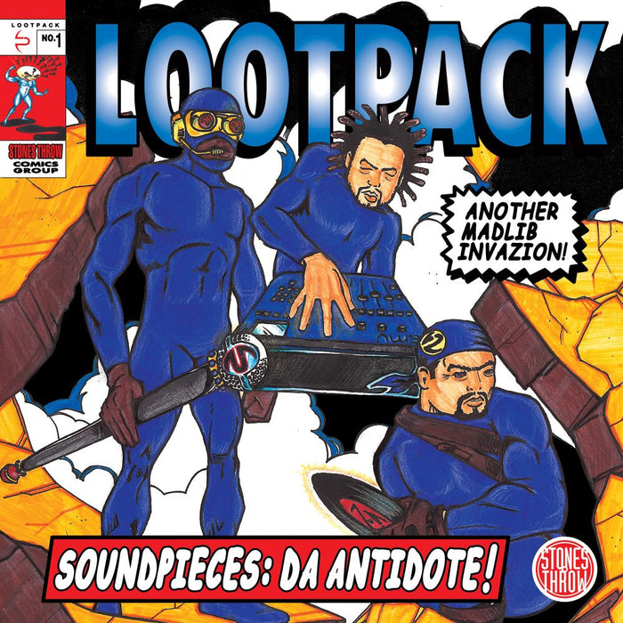 Lootpack Soundpieces: Da Antidote! Vinyl LP 'Primary Colours' Colour 2026