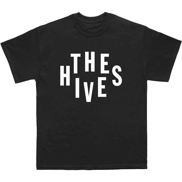 The Hives Stacked Black Medium Unisex T-Shirt