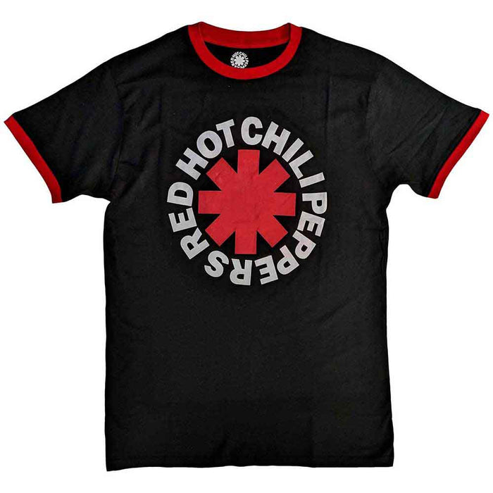 Red Hot Chili Peppers Ringer Black Small Unisex T-Shirt