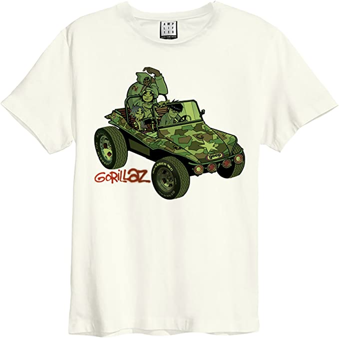 Gorillaz Geep White Small T-Shirt
