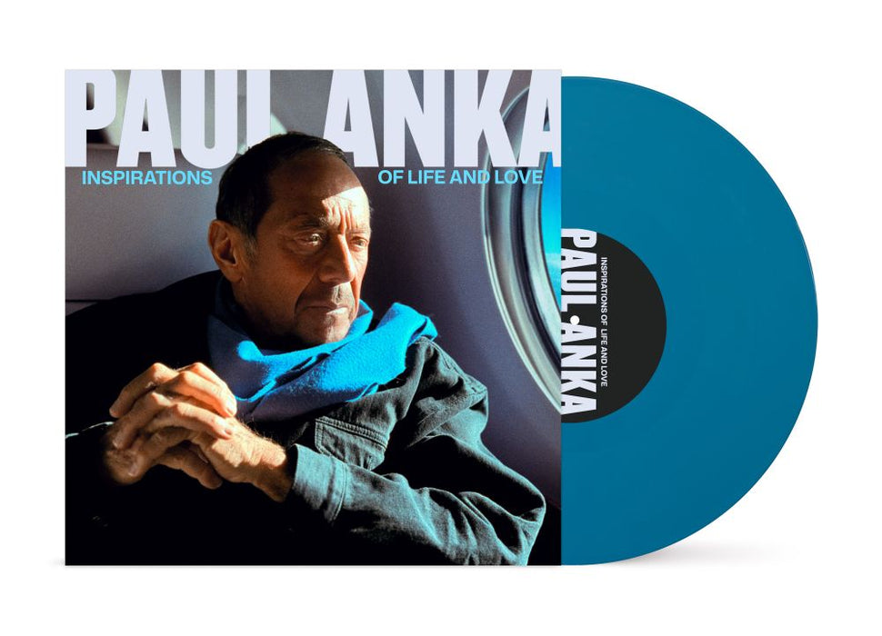 Paul Anka Inspirations of Life and Love Vinyl LP Aqua Blue Colour 2026