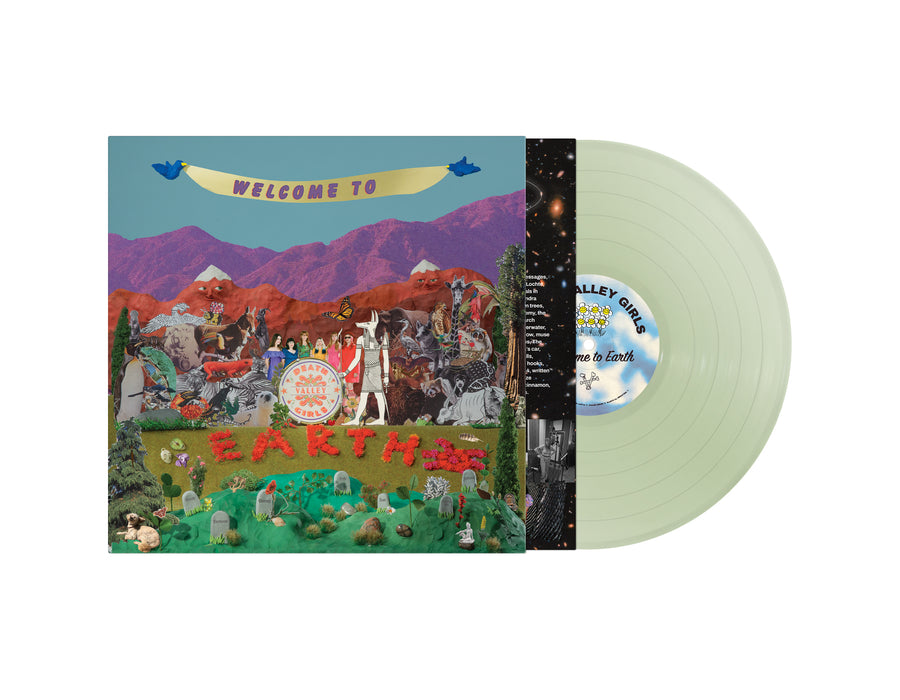Death Valley Girls Welcome To Earth Vinyl LP Coke Bottle Clear Colour Due Out 09/10/26