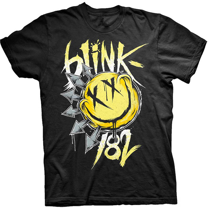 Blink 182 Big Smile Black Small Unisex T-Shirt