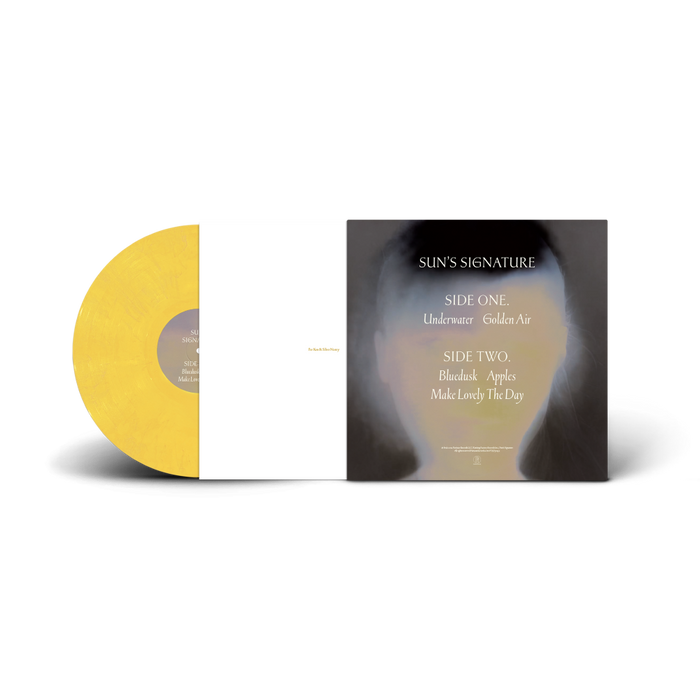 Sun's Signature Sun's Signature (Self Titled) Vinyl EP Marbled Yellow Colour 2023