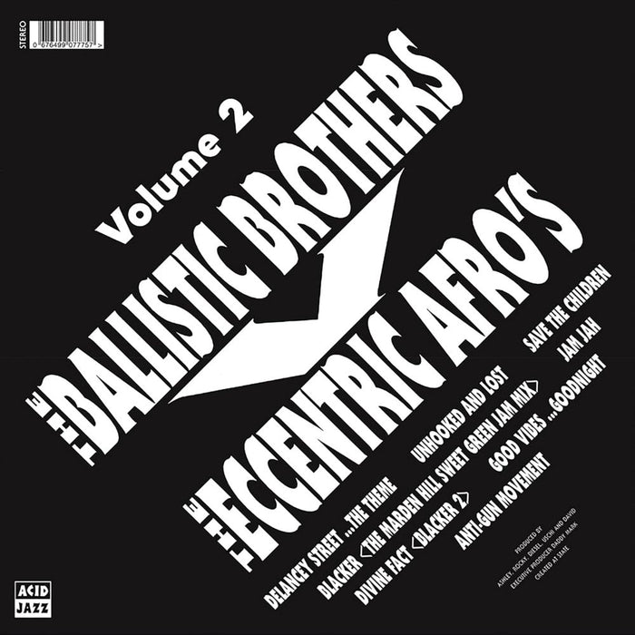 The Ballistic Brothers & The Eccentric Afros Volume 2 Vinyl LP 2025