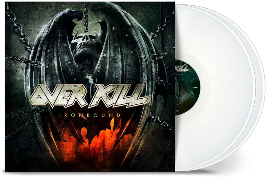 Overkill Ironbound Vinyl LP White Colour 2023