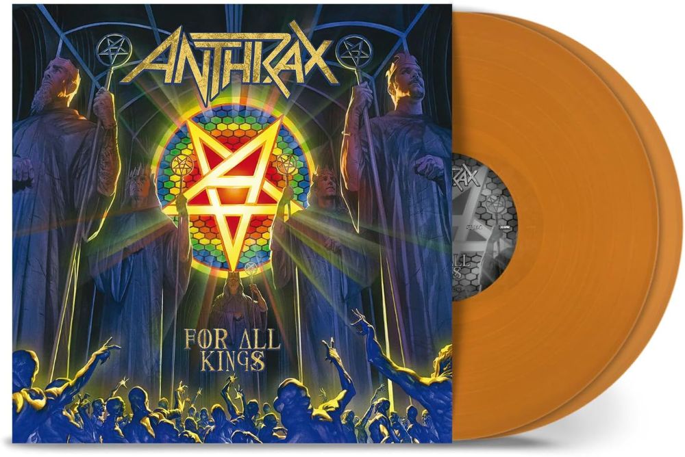 Anthrax For All Kings Vinyl LP Transparent Orange Colour 2025