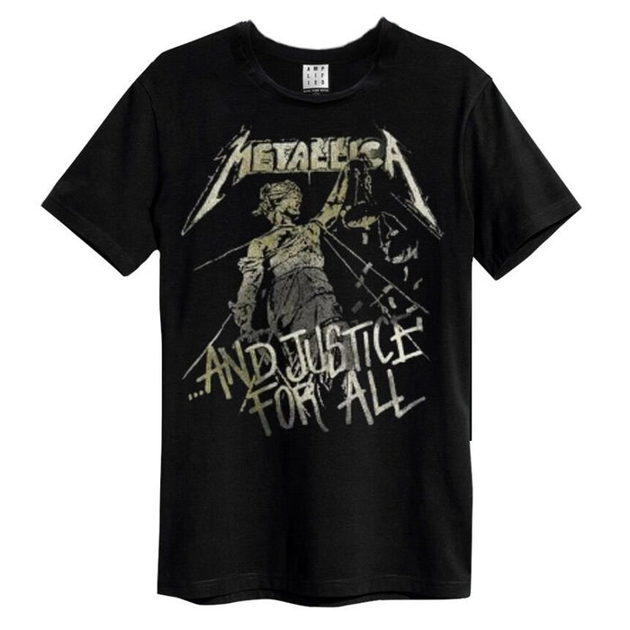 Metallica And Justice For All Black Small T-Shirt