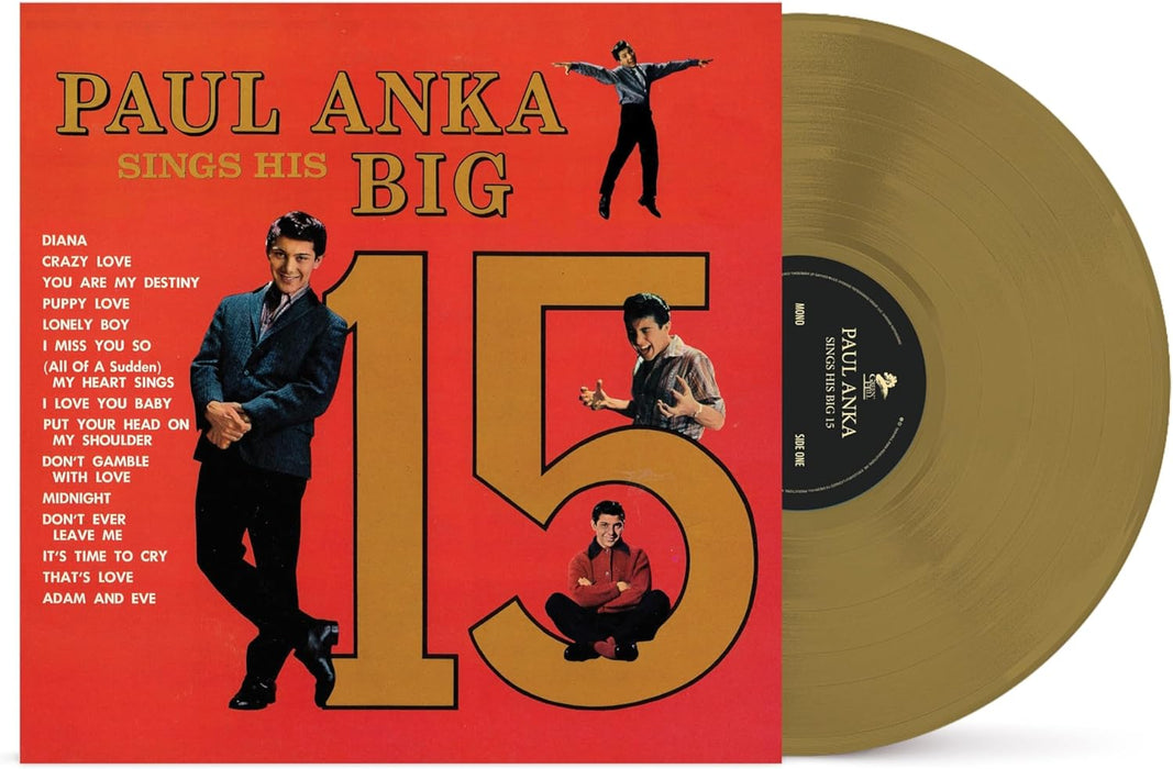 Paul Anka Sings His Big 15 Gold Colour 2024