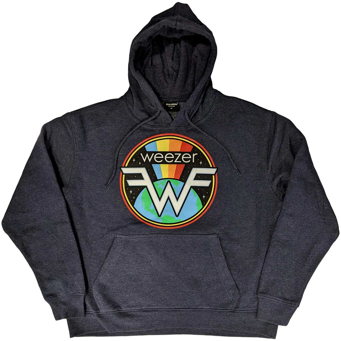 Weezer Navy Blue Large Unisex Hoodie