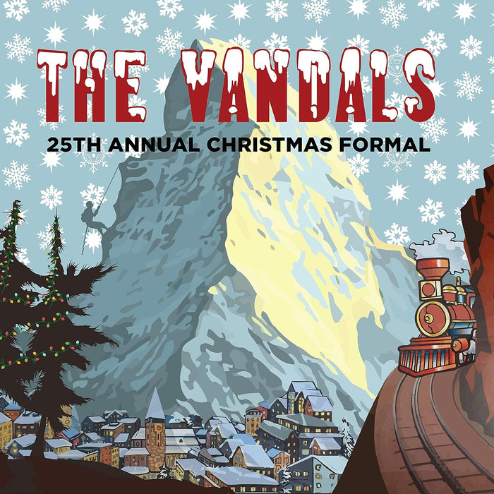 The Vandals 25th Annual Christmas Formal Vinyl LP Red and Black Marble Colour 2022