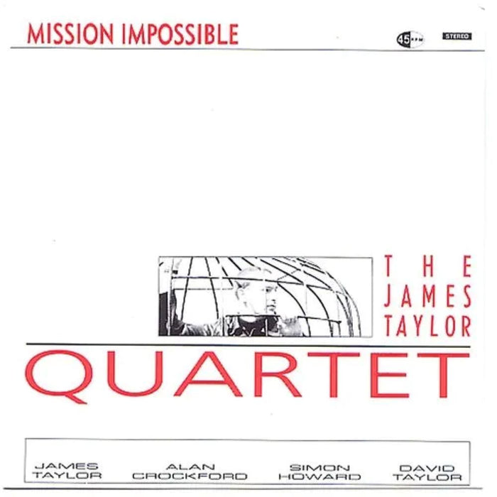 The James Taylor Quartet Mission Impossible Vinyl LP Red Colour 2024