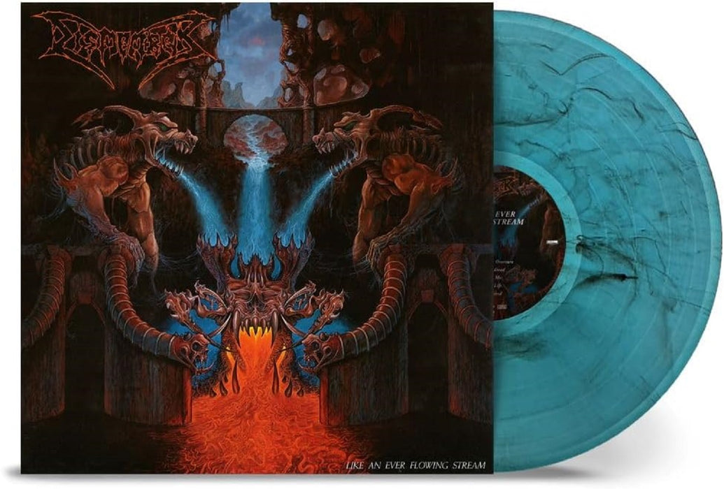 Dismember Like an Ever Flowing Stream (1991 Master) Vinyl LP Cyan & Black Colour 2023