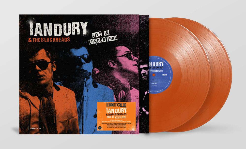 Ian Dury & The Blockheads Live In London 1980 Vinyl LP Orange Colour RSD 2026