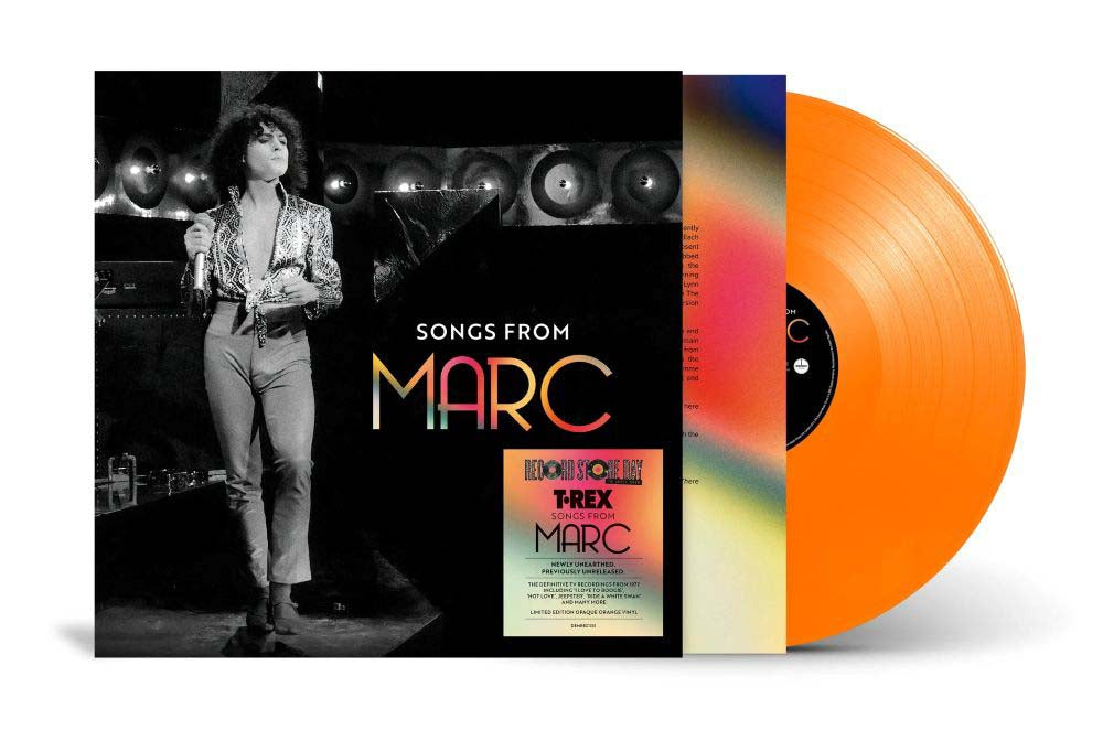 T. Rex Songs From Marc Vinyl LP Opaque Orange Colour RSD 2026