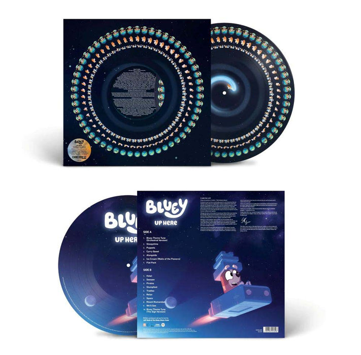 Bluey Up Here Vinyl LP Zoetrope Picture Disc RSD 2026