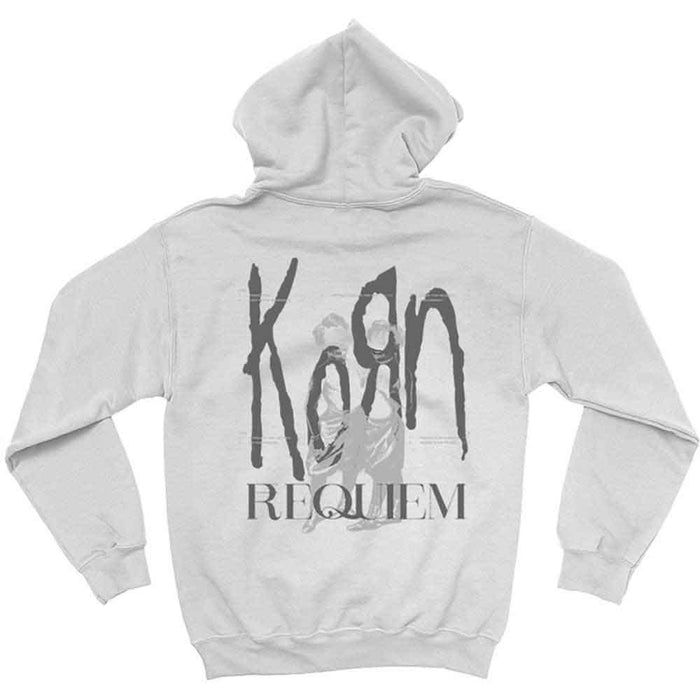 Korn Requiem White Small Hoodie
