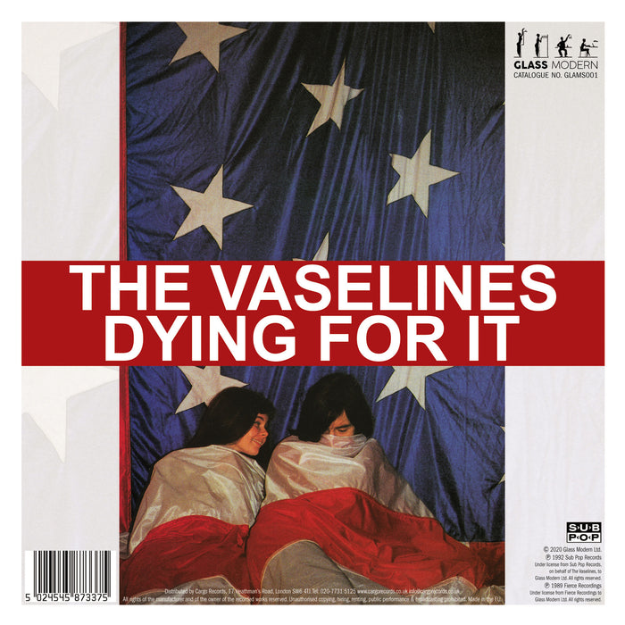 The Vaselines Pooh Sticks/Dying For It Vinyl 7" Single 2020