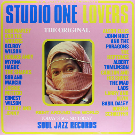 SJR PRESENTS STUDIO ONE LOVERS Vinyl LP  2005 DOUBLE LP