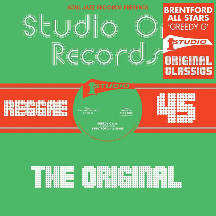 Brentford All Stars Greedy G 12" Vinyl Single 2021