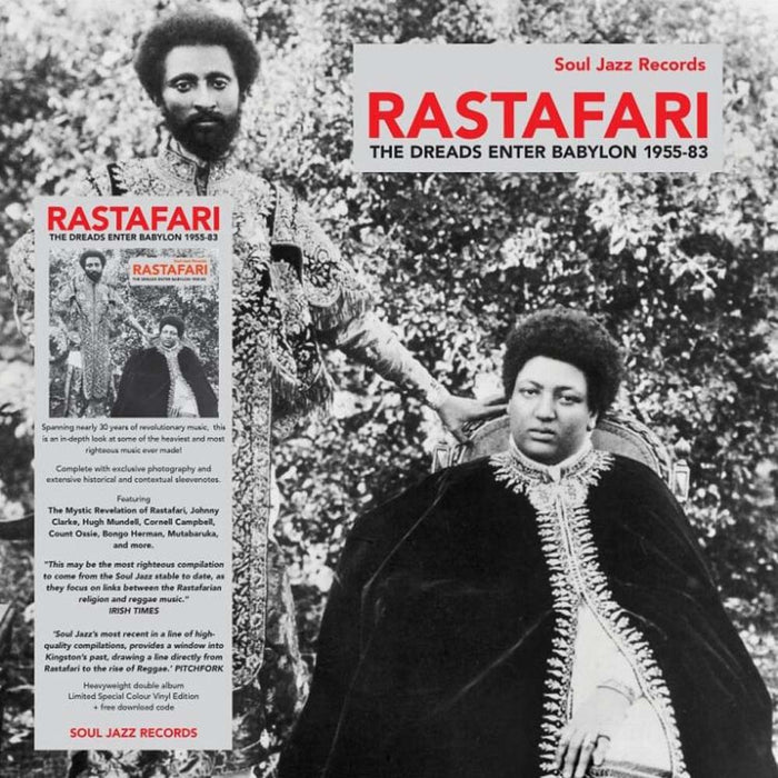 Soul Jazz Records Presents Rastafari The Dreads Enter Babylon 1955-83 Vinyl LP Blue Colour 2024