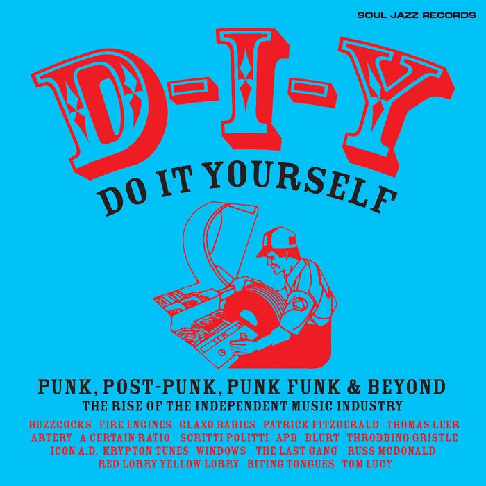 D-I-Y: Do-It-Yourself - Punk, Post Punk, Punk Funk & Beyond: The Rise Of The Independent Music Industry Vinyl LP Orange Colour 2024