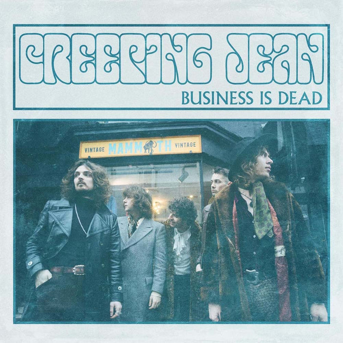 Creeping Jean Business Is Dead Vinyl LP Dark Blue Colour 2024