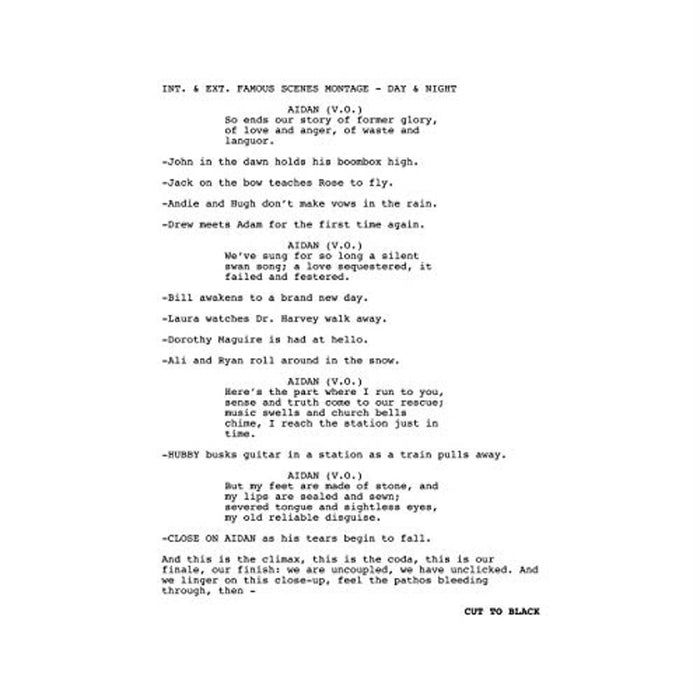 Aidan Moffat & RM Hubbert Cut to Black Vinyl 7" Single 2019