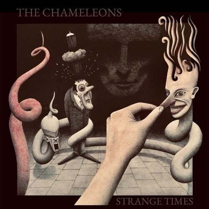 The Chameleons Strange Times: Black Edition Vinyl LP Black Smoke Colour + Bonus Tracks 2022