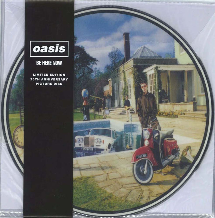 Oasis Be Here Now (Remastered) Vinyl LP Picture Disc Due Out 27/09/24