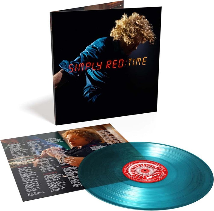 Simply Red Time Vinyl LP Curacao Colour 2023