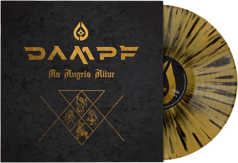 DAMPF No Angels Alive Vinyl LP Black & Gold Splatter Colour 2024