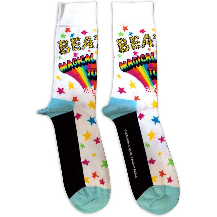The Beatles Unisex Ankle Socks: Magical Mystery Tour (White) (UK Size 7 - 11)