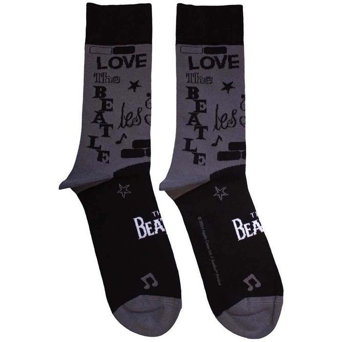 The Beatles Unisex Ankle Socks: Cavern (Charcoal Grey) (UK Size 7 - 11)