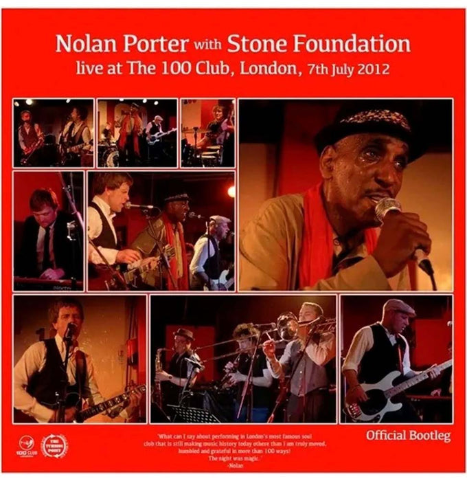 Nolan Porter & Stone Foundation Live At The 100 Club Vinyl LP RSD 2026