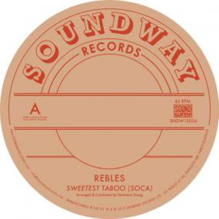 Rebles Sweetest Taboo 12" Vinyl Single New 2019