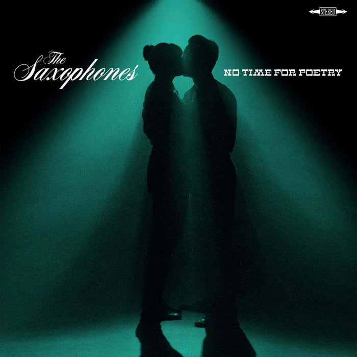 The Saxophones No Time For Poetry Vinyl LP Indies Turquoise Marble Colour 2025