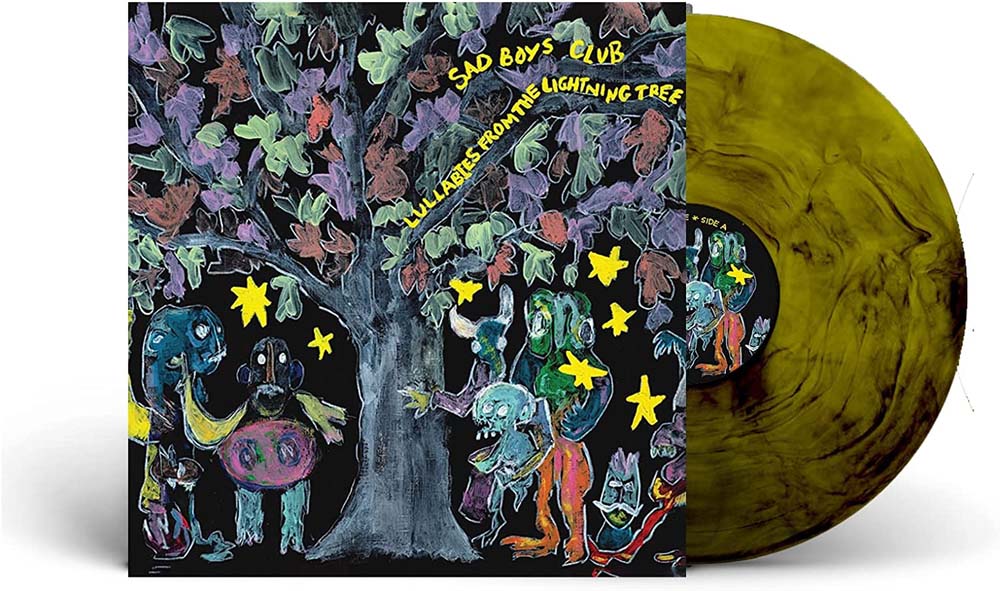 Sad Boys Club Lullabies From The Lightning Tree Vinyl LP Black & Yellow Galaxy Colour 2023