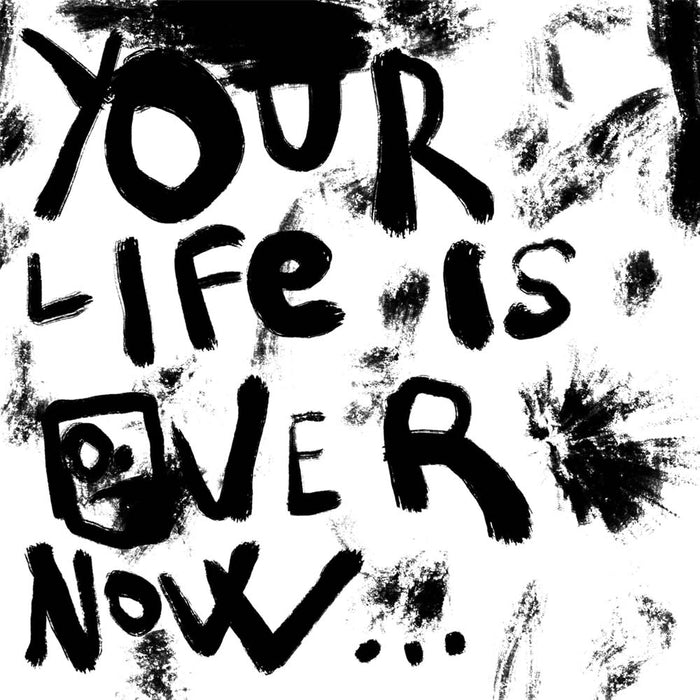 Bicurious Your Life Is Over Now White With Black Splatter Vinyl LP 2024