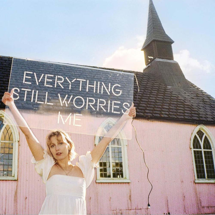 Abbie Ozard Everything Still Worries Me Vinyl LP Pink & Cream Splatter Colour 2024