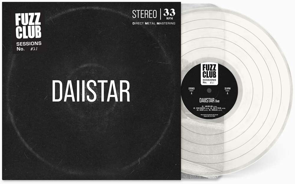Daiistar Fuzz Club Session Vinyl LP Indies Cloudy Clear 2025